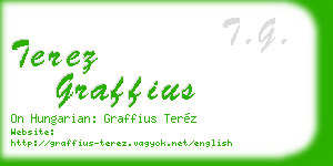 terez graffius business card